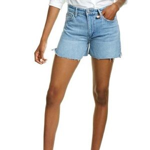 NWT Joe’s Jeans High Rise Shorts, Medium Wash, Raw Hem. Size 30